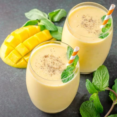 Vegan mango lassi