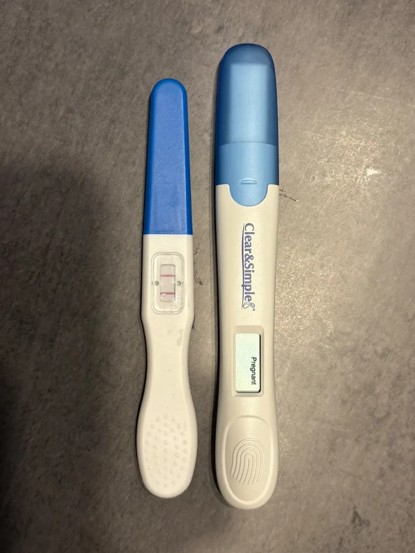 Two positive pregnancy tests